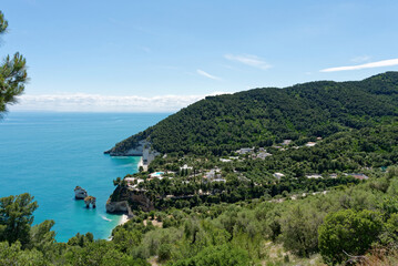 Italien - Apulien - Baia delle Zagare - Faraglioni di Puglia 