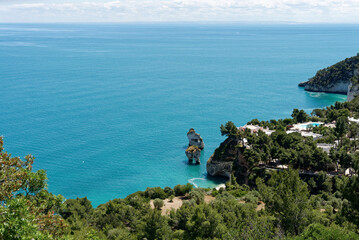 Italien - Apulien - Baia delle Zagare - Faraglioni di Puglia 
