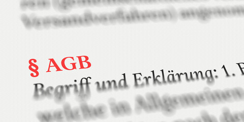 AGB Im Buch