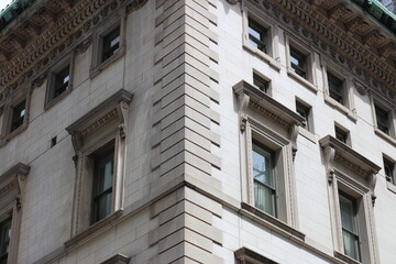 Fototapeta na wymiar Buildings Homes Businesses in Midtown and Upper East Side