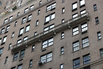 Obraz premium Buildings Homes Businesses in Midtown and Upper East Side