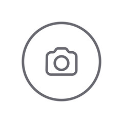 Camera icon. Vector Illustration