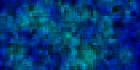 Fototapeta premium Light BLUE vector template with rectangles.