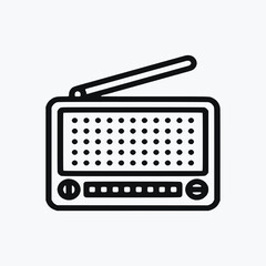 Home Appliances Single Vector Icon Symbol