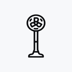 Obraz premium Home Appliances Single Vector Icon Symbol