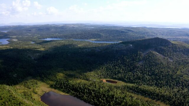 Drone in Hallingdal. Recorded in &Aring;l.