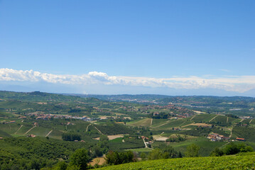Fototapeta premium Hills around Albaretto Torre