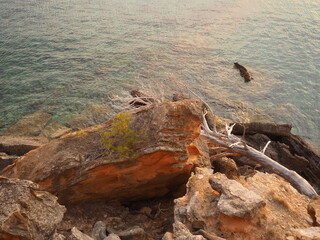 Atardecer rocas 2