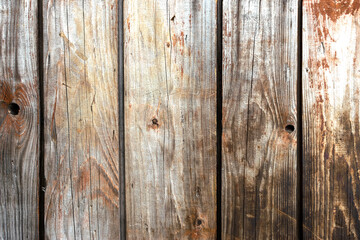Dark wooden texture. Wood brown texture. Background old panels. Retro wooden table. Rustic background.