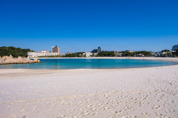 Naklejka premium 南紀白浜 白良浜