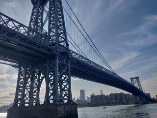 manhattan new york nyc bridge