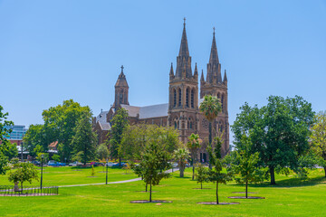 St. Peter's cathedral in Adelaide, Australia