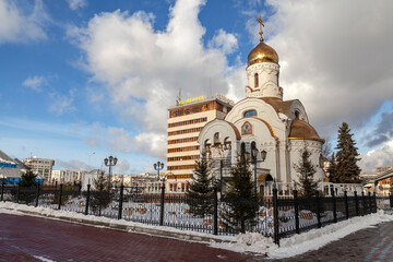 Church of the icon of the mother of God. Chelyabinsk