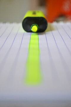 yellow highlighter