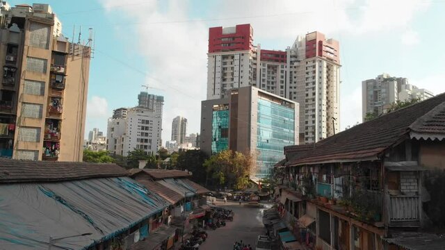 Bombay/Old Mumbai, Chawl during 2020 Lockdown in India