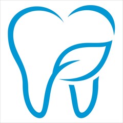Dental logo design template vector illustrations