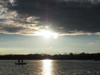 Michigan Residents Enjoying Outdoor Recreation on the Lake During Stay at Home Orders