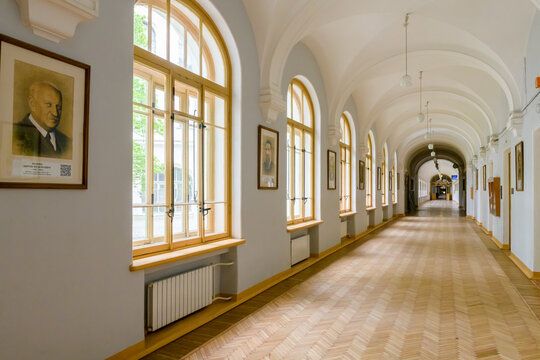 Saint Petersburg, Russia - May 28 2020. ..Peter the Great St. Petersburg Polytechnic University.