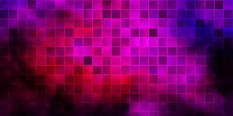 Dark Pink, Blue vector template with rectangles.