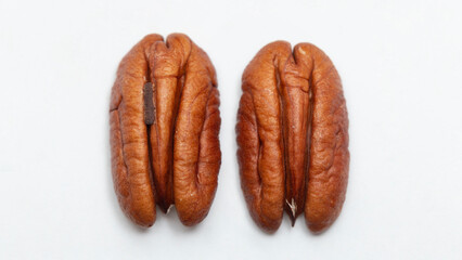 Pecan (Carya illinoinensis) is a species of hickory native to northern Mexico. The seed is an edible nut.