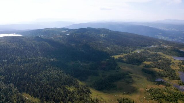 Drone in Hallingdal. Recorded in &Aring;l.