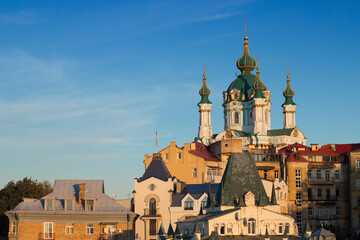 Obraz premium Saint Andrii Church in Kyiv