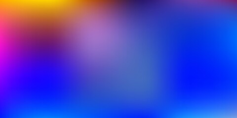 Light Multicolor vector blurred pattern.
