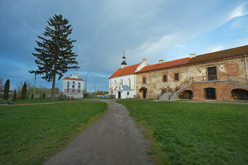 Fototapeta na wymiar The Starokostiantyniv Castle