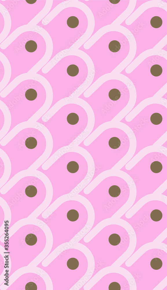 Poster bright color beautiful background. tileable images from geometric shapes and symbols. summer theme p