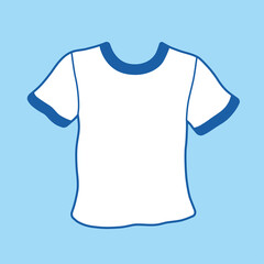 T-shirt cartoon icon