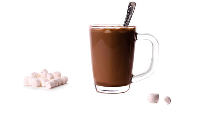 cocoa in a glass Cup