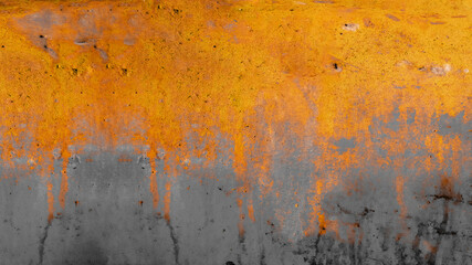 Rust Background - gray grey orange rustic rusty abstract painted metal steel texture...
