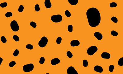 Leopard print. Animal skin pattern. Seamless design pattern.