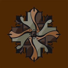 abstract vector pattern.