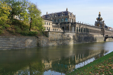 The Zwinger in the old town of Dresden