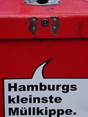 Abfallbehälter in Hamburg