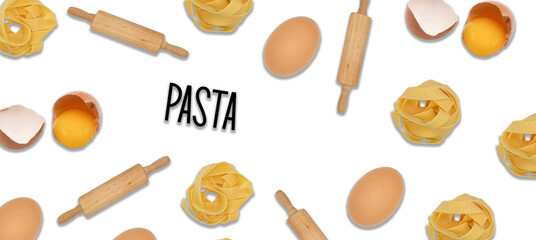 pasta fresca tagliatelle pasta pastificio italia cucina chef 