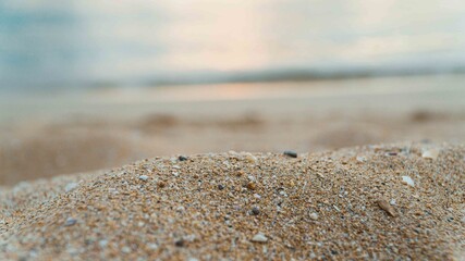 sand on the beach