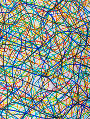 Fundo abstrato com riscos coloridos