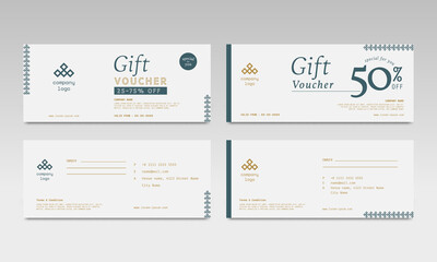 Simple Elegant Gift Voucher Sale