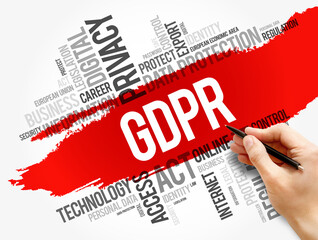 GDPR - General Data Protection Regulation, concept background