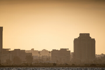 View of coast of Tunis 