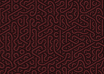 Fototapeta premium Colour Hexagon Tile Connection art background design illustration