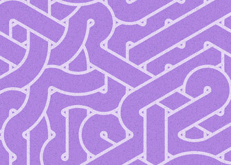 Colour Hexagon Tile Connection art background design illustration