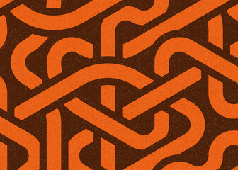 Colour Hexagon Tile Connection art background design illustration