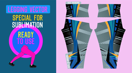 leggings pants fashion vector ready to use,sport fitness pants for woman18