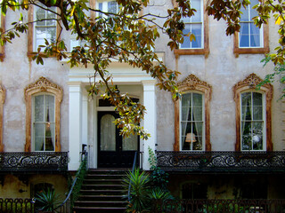 Doorway, Savannah's Architecture, Georgia, USA