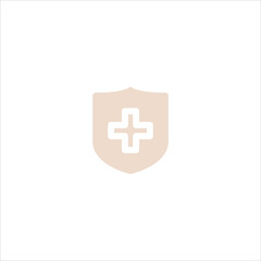 medical sign icon flat vector logo design trendy