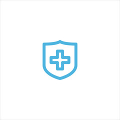 medical sign icon flat vector logo design trendy