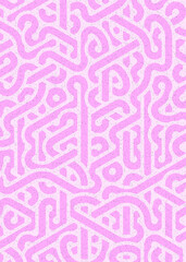 Colour Hexagon Tile Connection art background design illustration